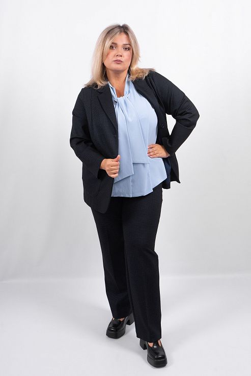 Парадиз Жакет женский черный ZAR STYLE 