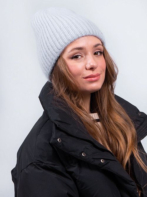 ТЕММИ Шапка женская серый ELITE LINE 