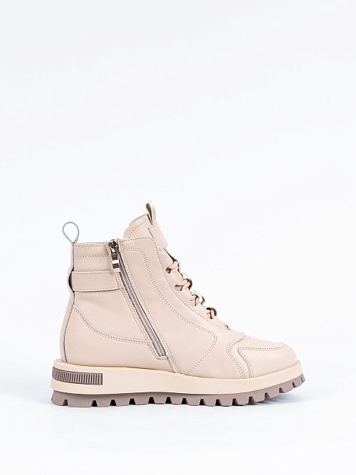 RN202-011 Ботинки женские молочный Baden 