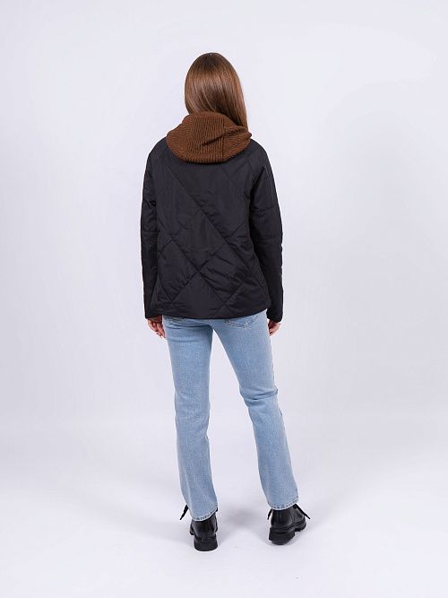 5233-901 Куртка женская черный ICEBEAR 
