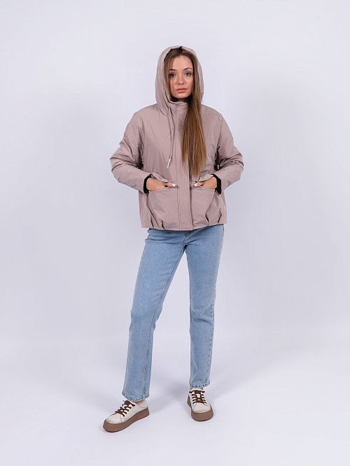 5257-234 Куртка женская бежевый ICEBEAR 