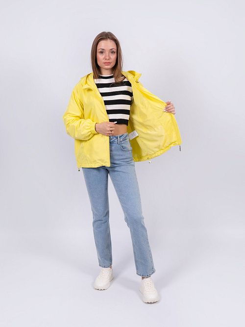 5588-570 Куртка женская желтый ICEBEAR 