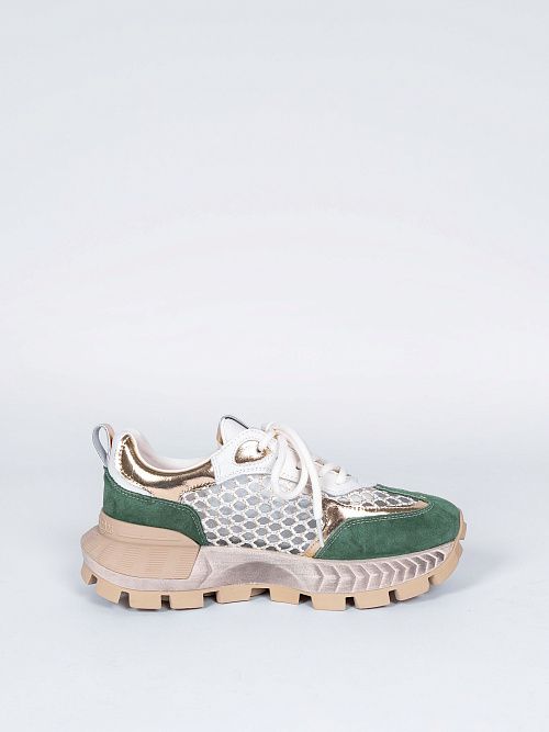 AMK-RA-278-4 Полуботинки женские зеленый 365 