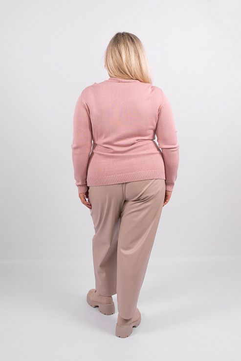 Фут Джемпер женский розовый ZAR STYLE 