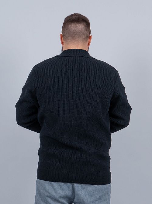 826-0211.O019.Y000.L.XB0301 Кардиган мужской синий LUXOR 