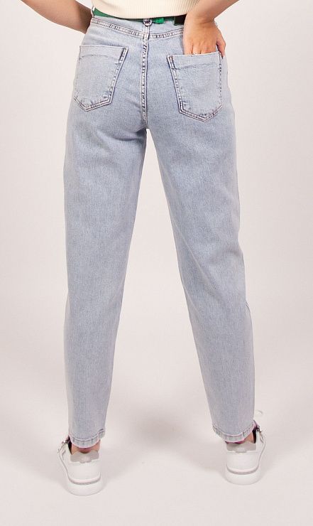 5467 Джинсы женские голубой IJASS 