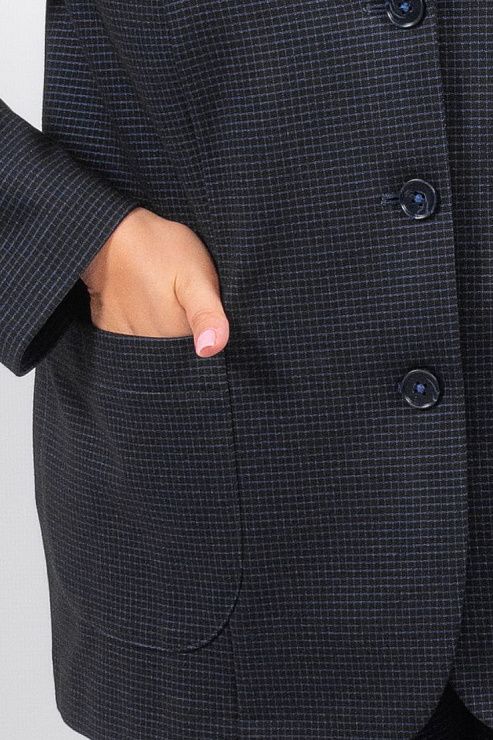 Парадиз Жакет женский черный ZAR STYLE 