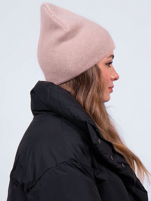 ФЛОРА Шапка женская какао ELITE LINE 