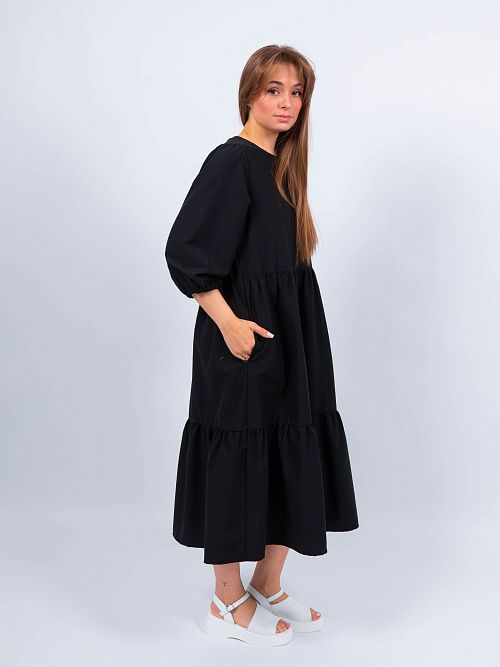 ЕТ50002/ Платье женское черный VERY NEAT 