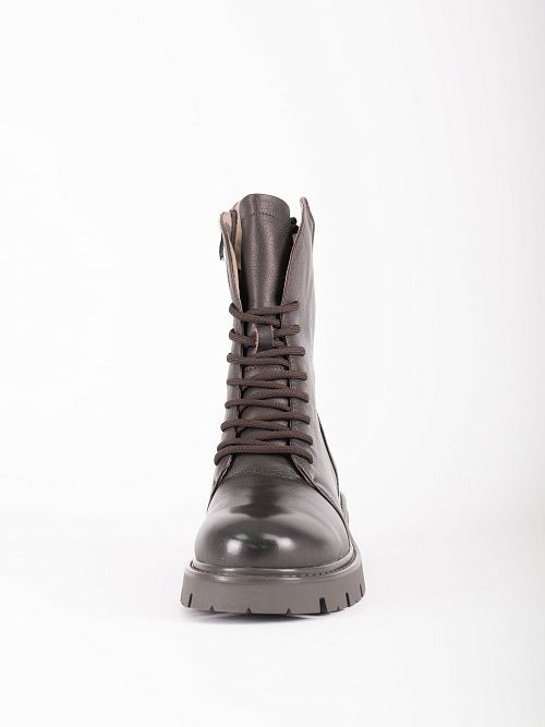 JA223-H1364-4ZM Ботинки женские натуральная кожа коричневый 365 