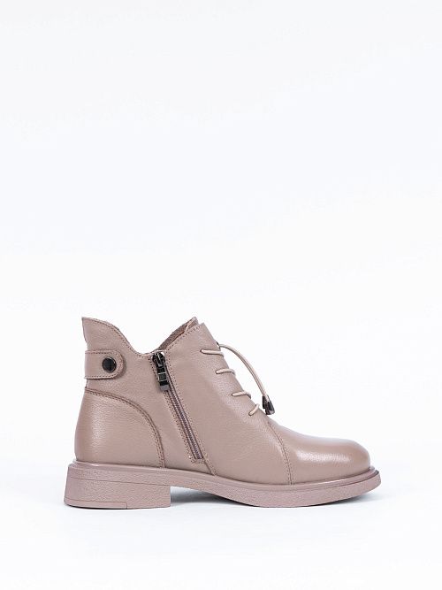 H074-N3918-501 Ботинки женские темно-бежевый 365 