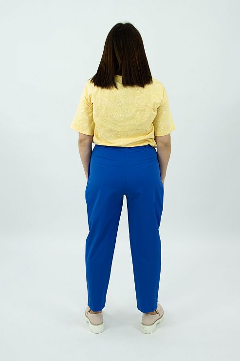 Y233019/Y239317 Брюки женские синий MIRA MIA 