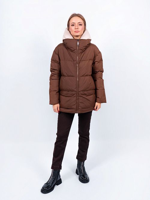 GWD4552I-G169 Куртка женская коричневый ICEbear 