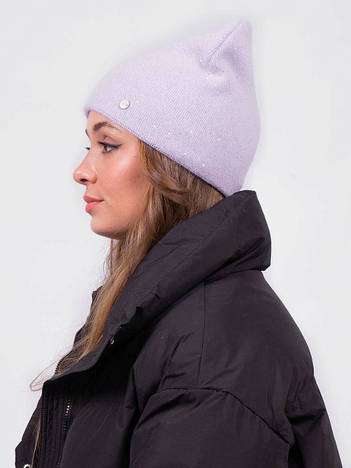 ФЛОРА Шапка женская сирень ELITE LINE 