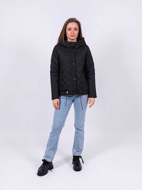 5268-901 Куртка женская черный ICEBEAR 