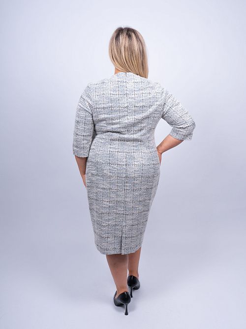 Корсар Платье женское серо-голубой ZAR STYLE 