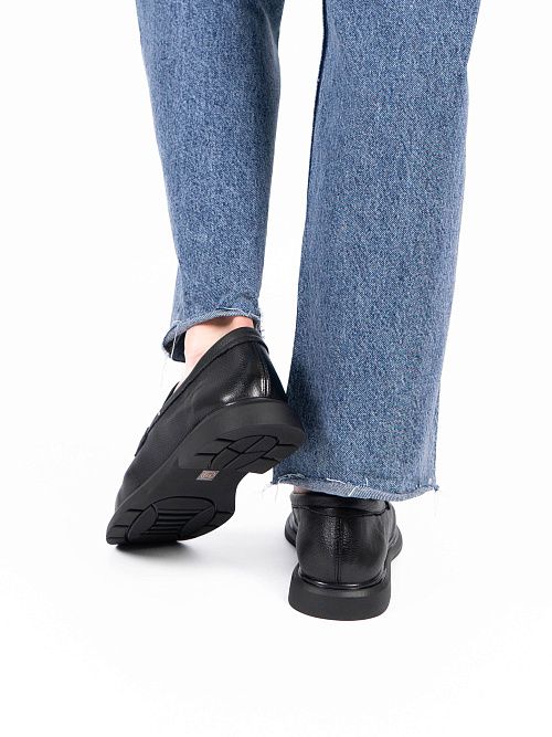 AS323-M222-17 Туфли женские натуральная кожа черный 365 