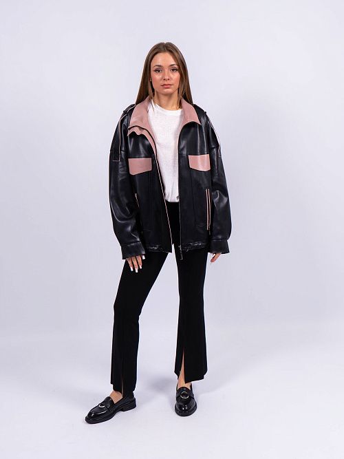 M6090-GP107 Куртка женская черный ILAMONER 