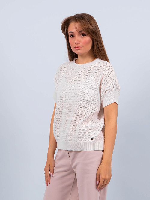 ЕВ30163/ Джемпер женский молочный VERY NEAT 