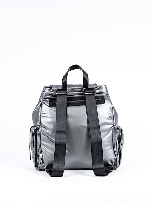 111-117-48-4 Рюкзак женский металлик 365 