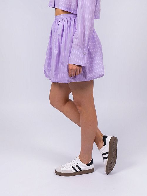 7447 Юбка женская сиреневый GIRL 