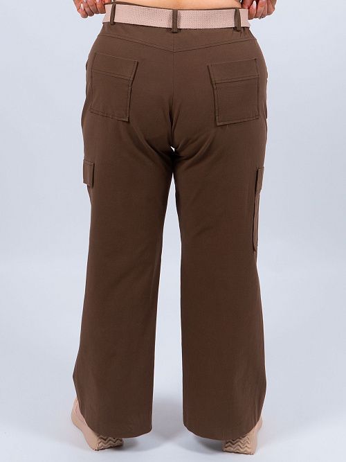 23Y9062-2 Брюки женские зеленый VANGELIZA 