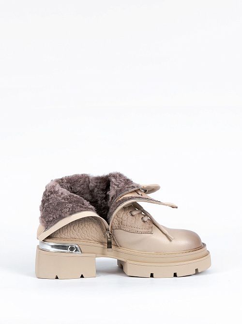 VE042ZM-N276-5 Ботинки женские бежевый 365 