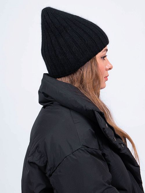 МАРГО Шапка женская черный ELITE LINE 
