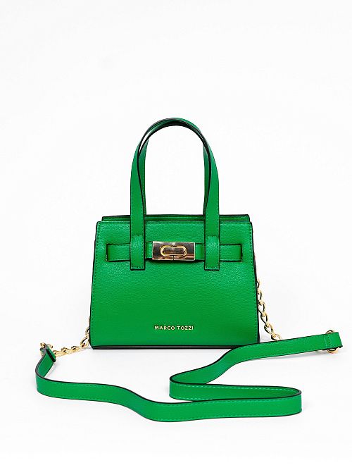 2-2-61107-42-990 green Сумка женская Marco Tozzi 