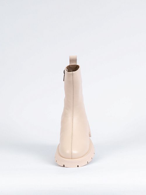 JG008-020 Ботинки женские молочный Baden 