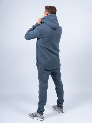 JM001 Костюм спортивный мужской синий J-MAR