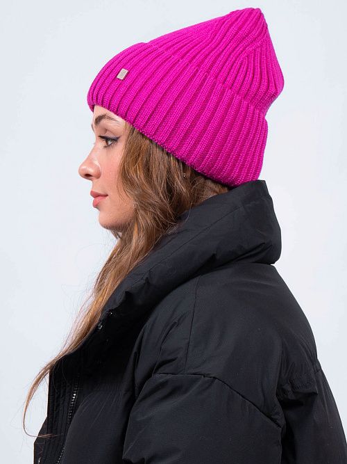НЕЛЛИ Шапка женская фуксия ELITE LINE 