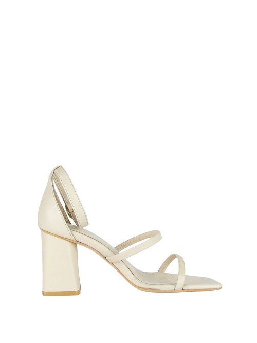 245-115-220589-BEIGE Босоножки женские SandM 