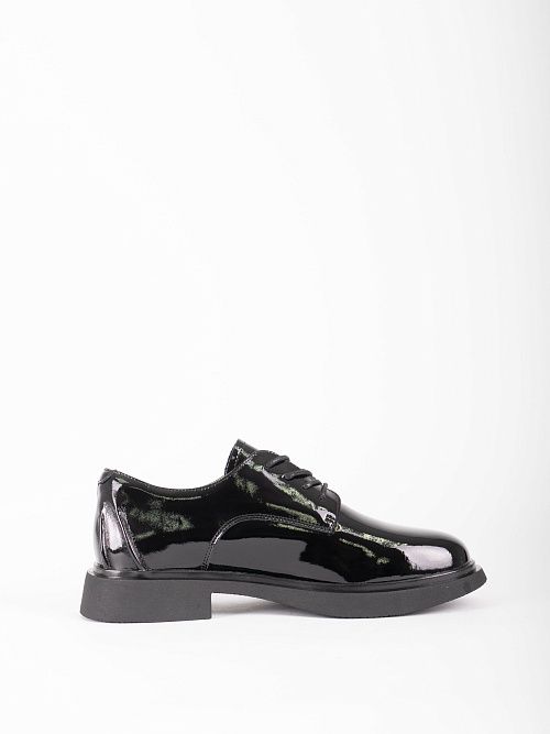 AS399-L293-1 Туфли женские натуральная кожа черный 365 