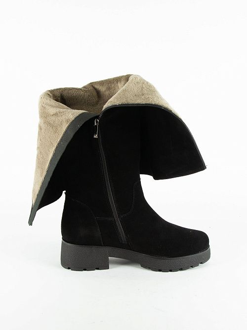 ALW23-HWLC3-0015-2(W) Сапоги женские черный Covani 