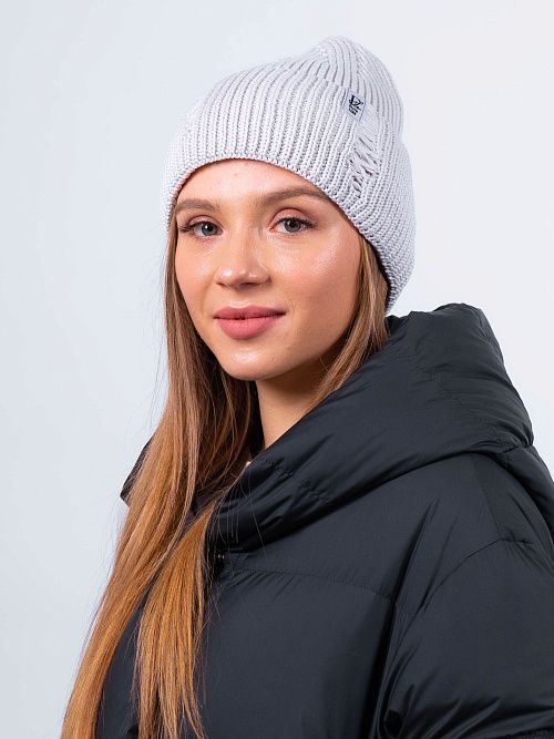 МИЯ Шапка женская пыльная роза ELITE LINE 