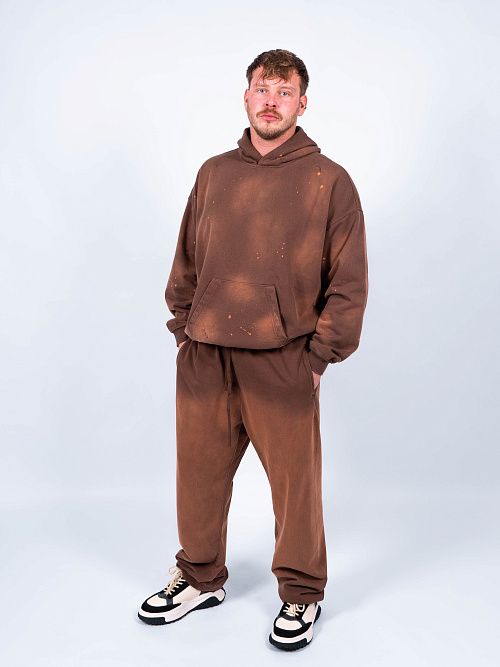 7770-1 Брюки коричневый 365 