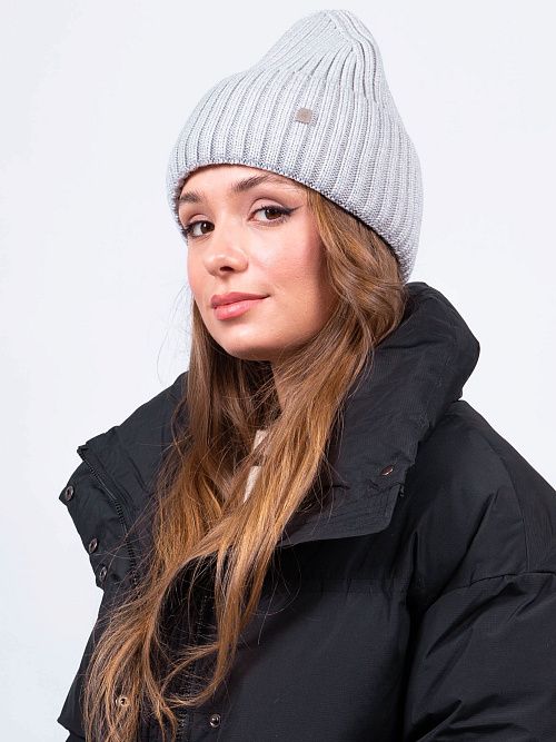 НЕЛЛИ Шапка женская светло-серый ELITE LINE 