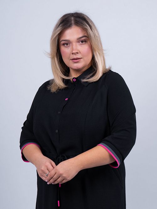 Даната Платье женское черный ZAR STYLE 