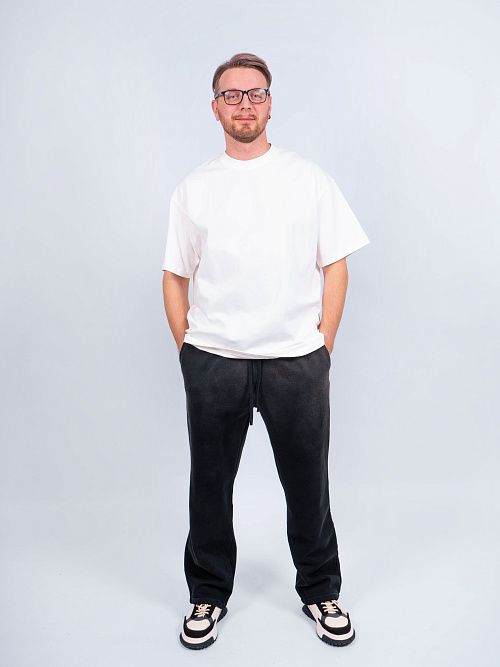 K2429 Брюки мужские черный 365 