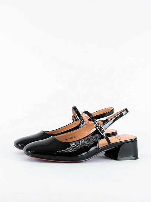 RQ484-010 Туфли женские черный Baden 