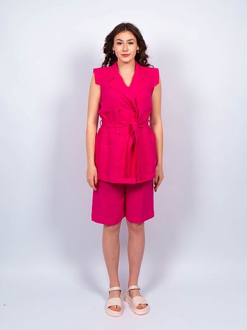 КЛ-7175-ИЛ22/1 Жакет женский фуксия ELECTRA STYLE 