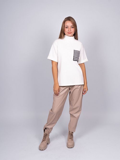 242020 Блузка женская белый MIRA MIA 