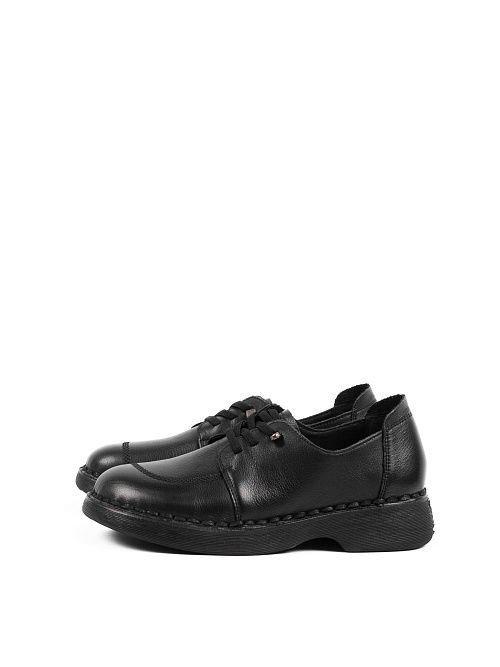 V8A80149-1 Туфли женские натуральная кожа черный 365 