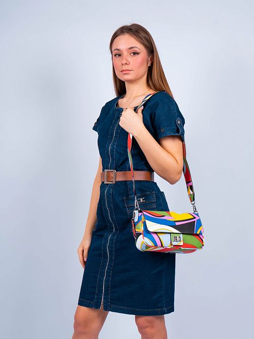 112-179-33-4 Сумка женская многоцвет Portofiano 