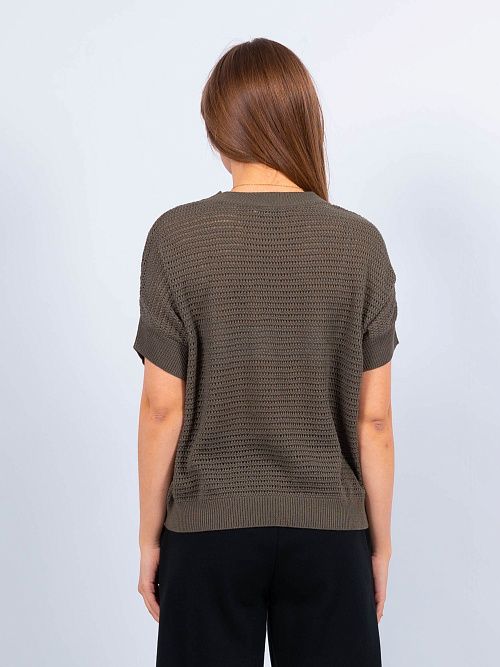 ЕВ30163/2 Джемпер женский хаки VERY NEAT 