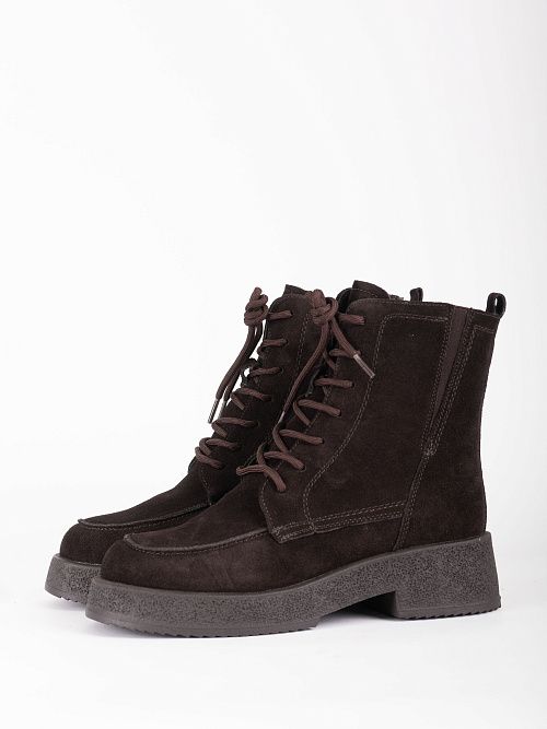 XMG-52690-1H-SW Ботинки женские натуральная кожа коричневый Madella 