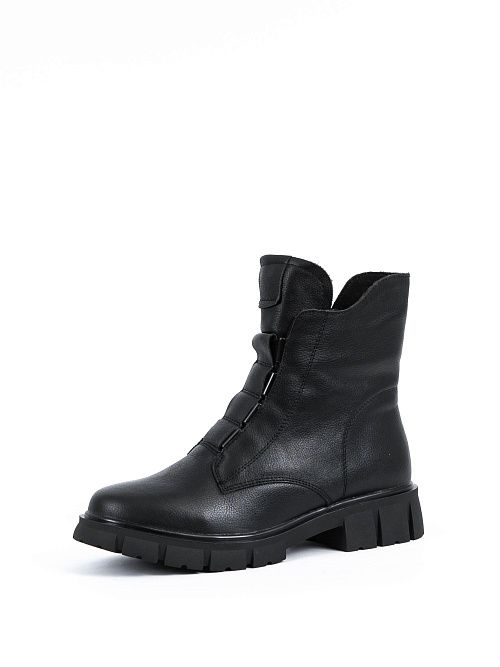 C1039-010 Ботинки женские черный Baden 