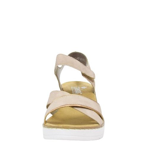 V38G9/31 Босоножки женские розовый Rieker 