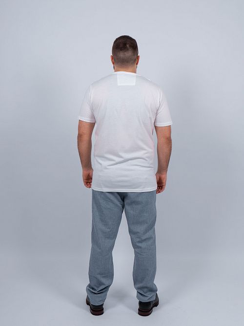 805-1996.L218.Y002.L.XB0181 Брюки чинос мужские голубой LUXOR 